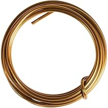 Messingdraht gold, 2.5mm, weich